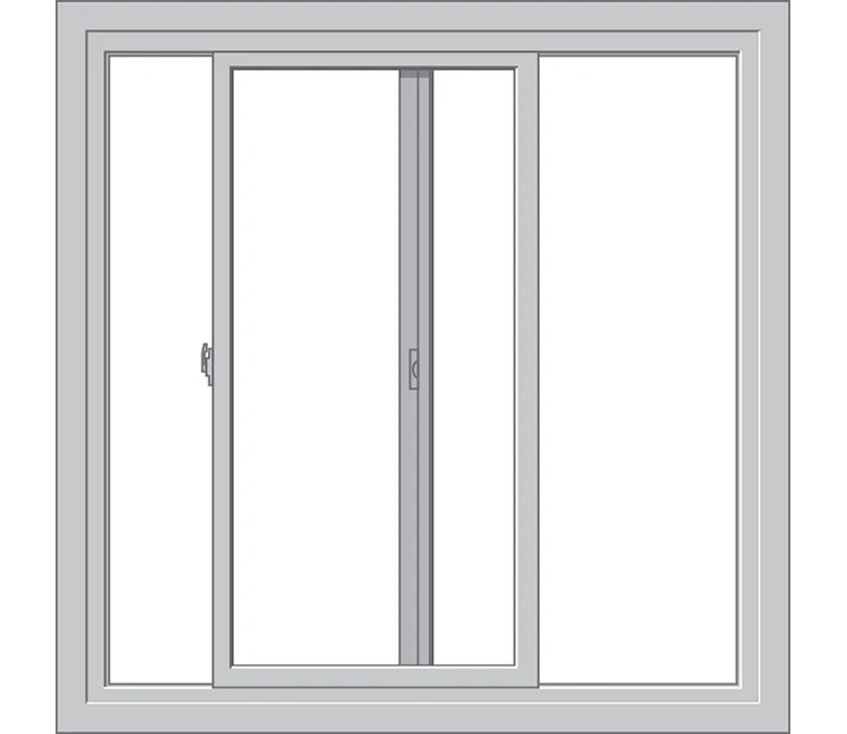 Valparaiso Pella Hurricane Shield Series Vinyl Sliding Window