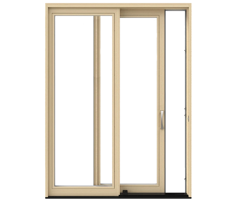 Valparaiso Pella Lifestyle Series Wood Sliding Patio Doors